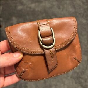 Brown Leather Coin Purse